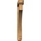 Ekena Millwork Imperial Craftsman Rough Sawn Bracket w/ Offset Brace, Western Red Cedar, 6"W x 48"D x 48"H BKT0604X48X48IMP04RWR - alternate 2